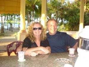 Christy and her husband