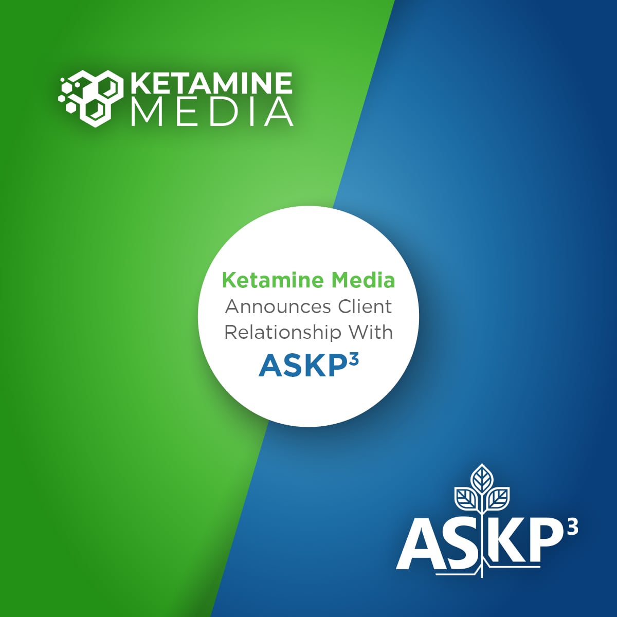 Ketamine Media Announces Client Relationship With ASKP3
